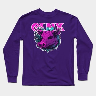 Pig oink Long Sleeve T-Shirt